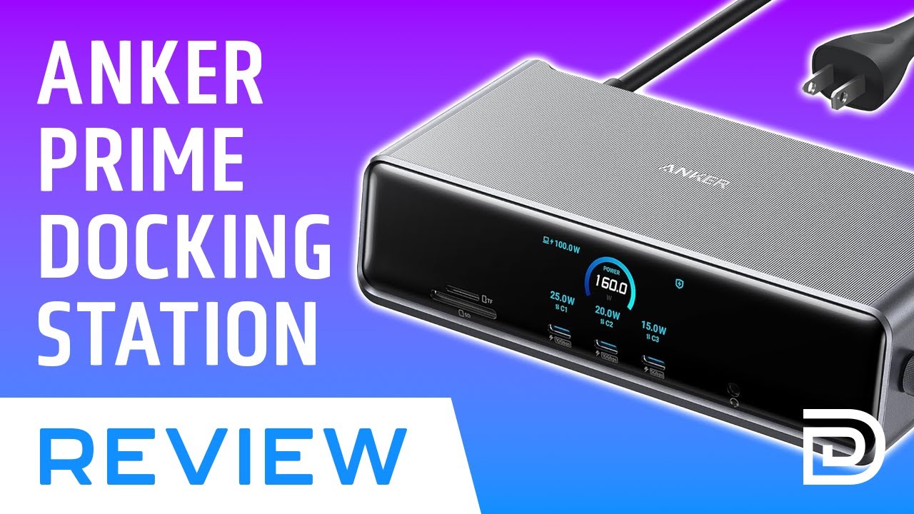 Обзор док-станции Anker Prime — протестировано разрешение 8K, три дисплея и зарядка мощностью 140...