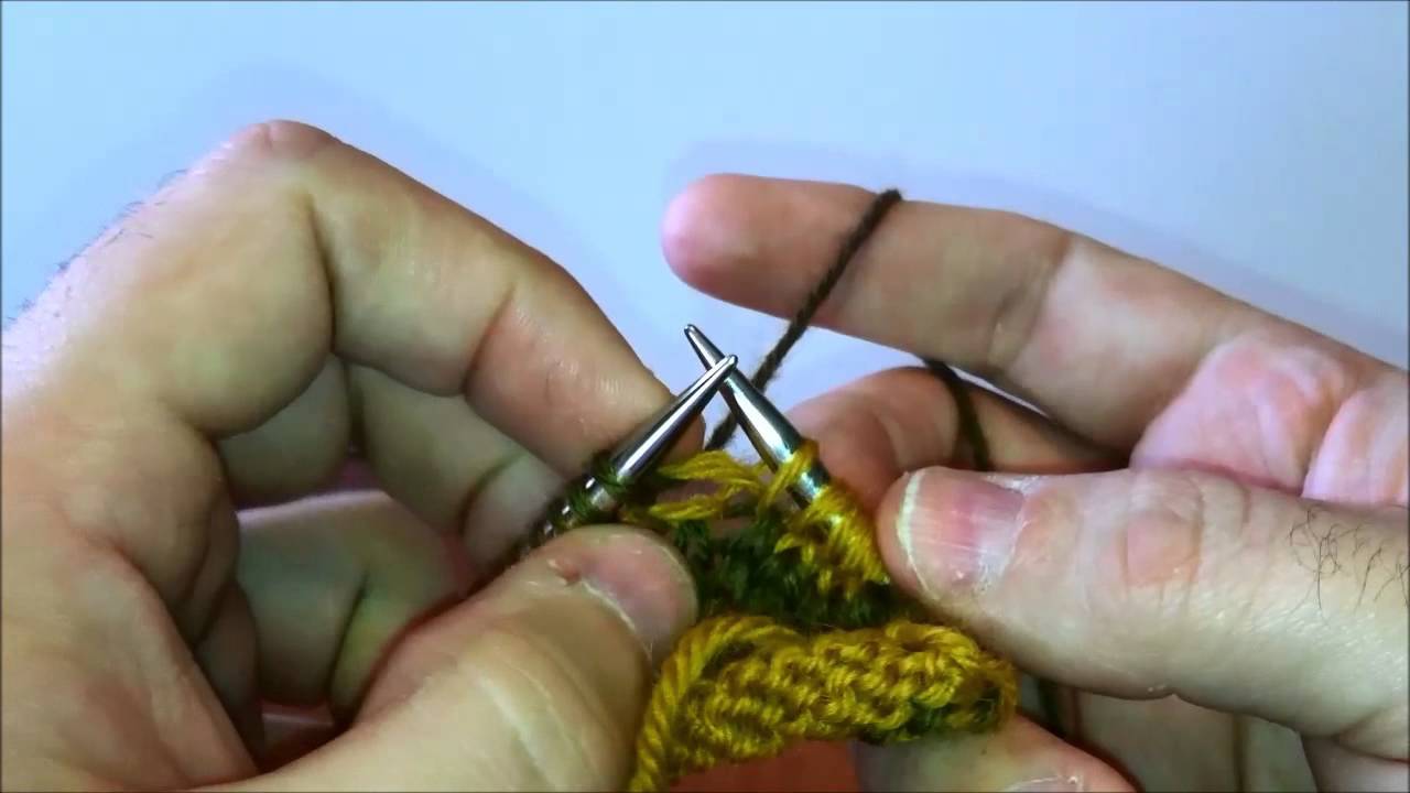 Right Lifted Increase (RLI)- Left Handed - Continental