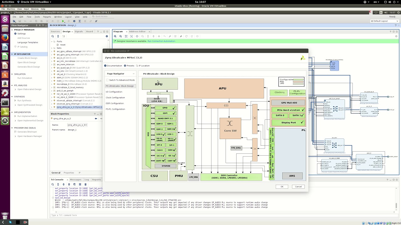 Zynq Ultrascale+ and Petalinux (part 01): introduction