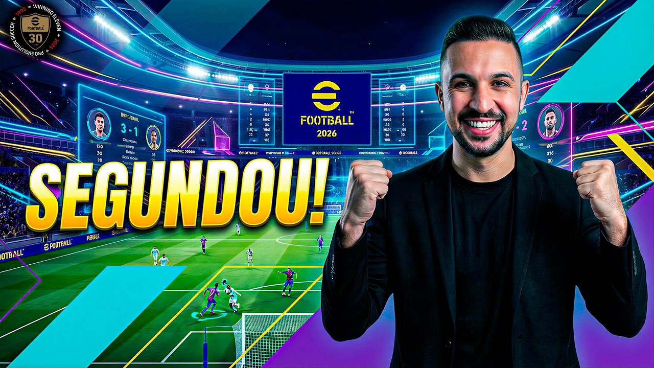 🚨SEGUNDOU!  DIVISÕES E EVENTOS AO VIVO NO GAMEPAD DO EFOOTBALL 2026 MOBILE