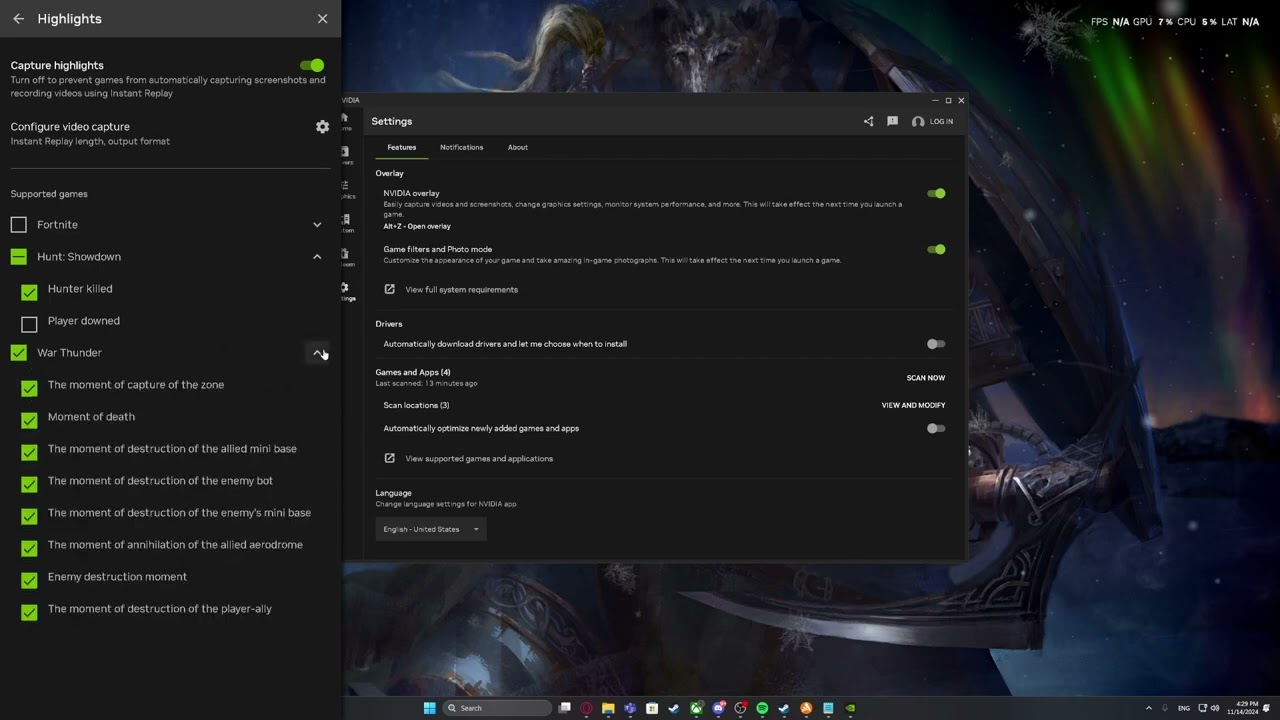 How to Enable Game Highlights For Nvidia Overlay