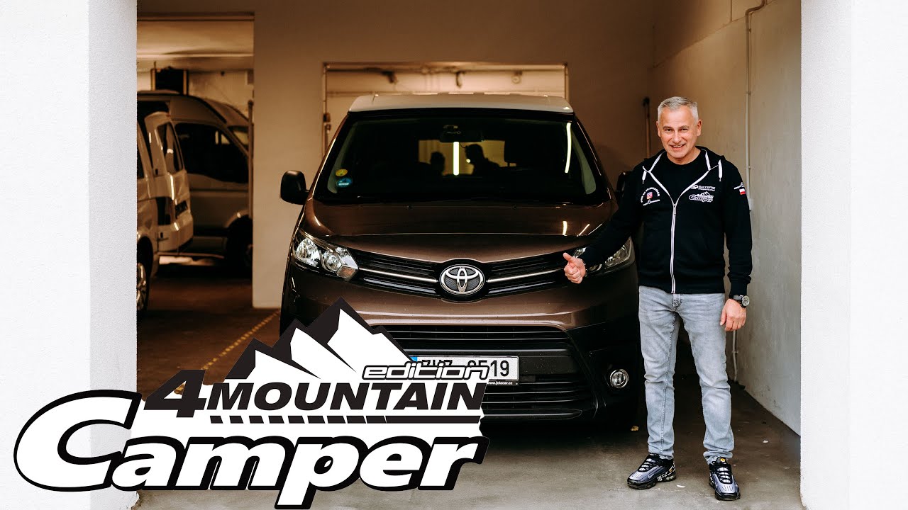 Zvedací střecha Toyota Proace long Kompletní montáž se zapsánim do TP Camper4mountain