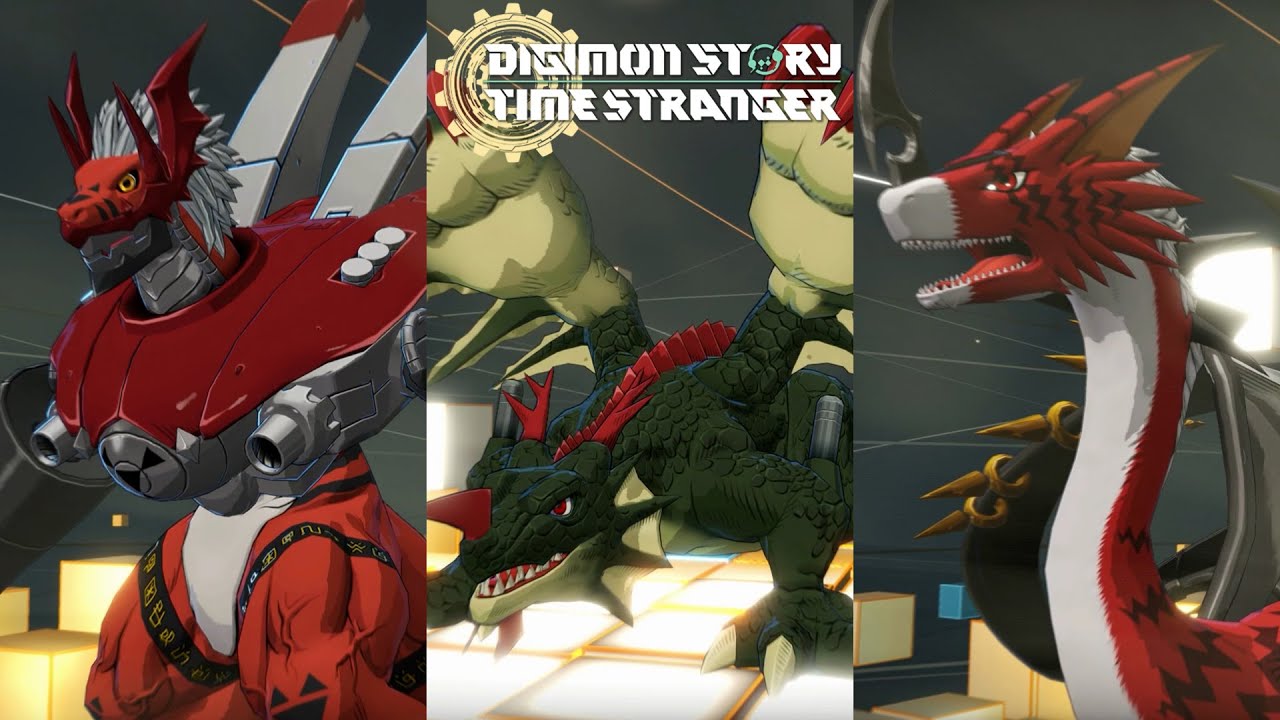 All Growlmon Digivolution - Digimon Story: Time Stranger