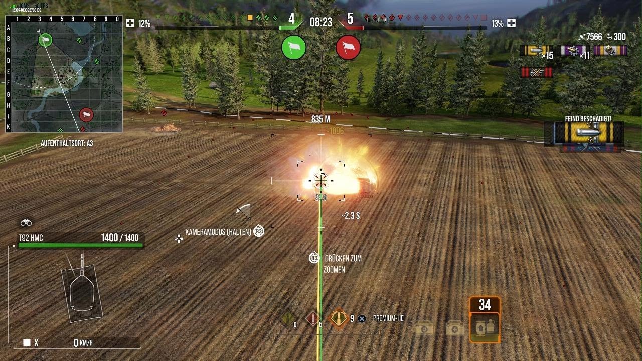 T92 HMC teil aus auf Komarin!
