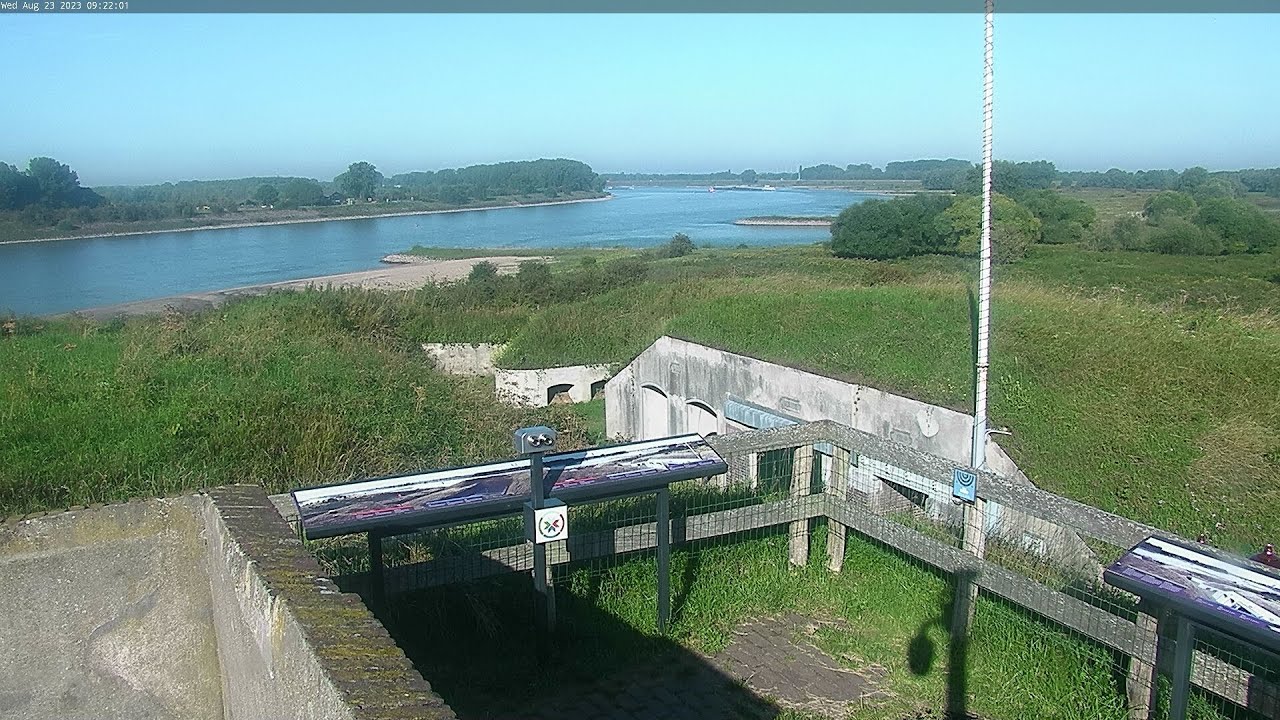 WebCam.NL | FortPannerden.EU | live FULLHD PTZ camera Doornenburg.