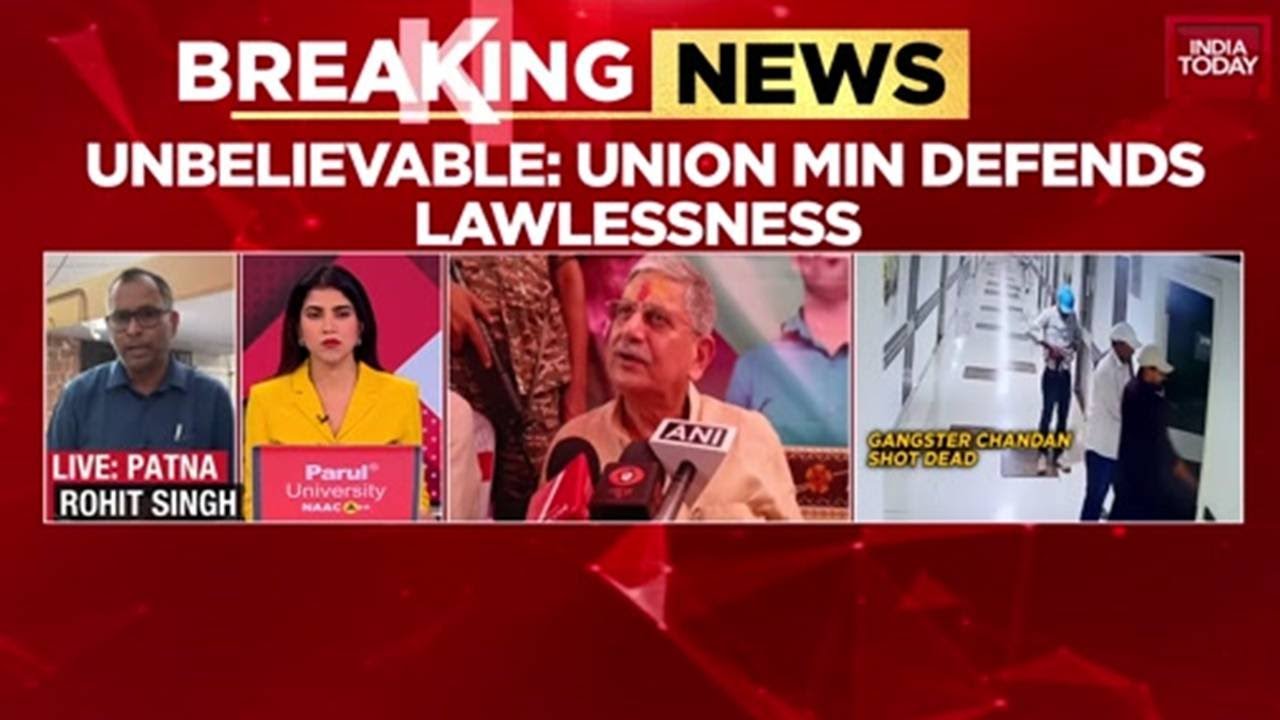 It's Mutual Dispute: Union Minister's Shocking Take On Murders As Crime Spikes In Bihar
