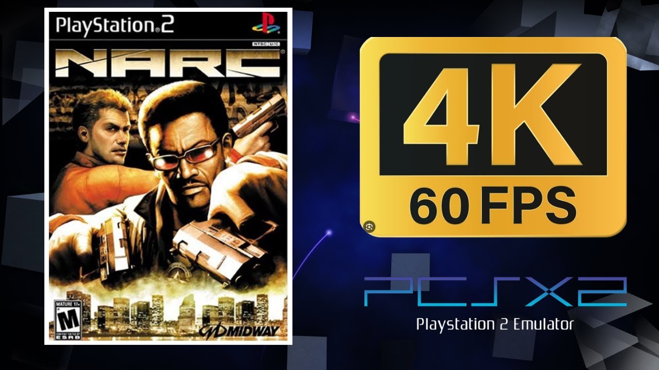 Narc | PS2 (PCSX2) | 4K UHD
