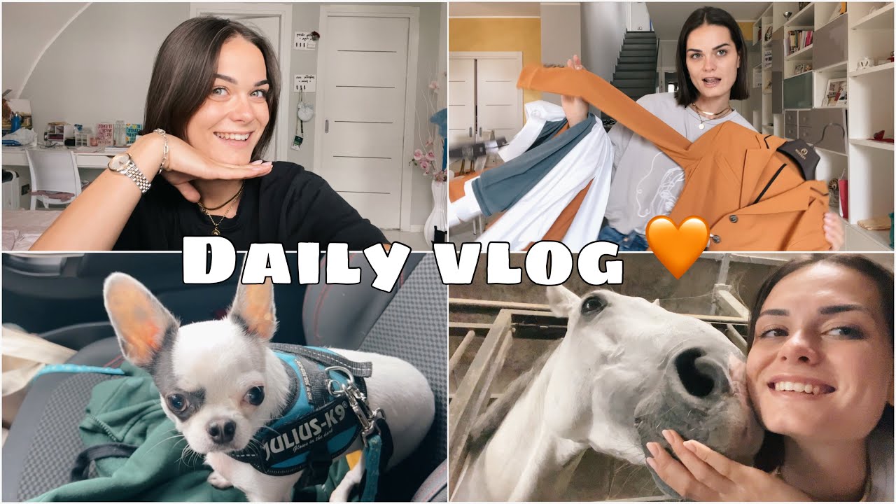 DAILY VLOG - unboxing Vestrum e giro dai miei cavalli 🥰❤️🐴