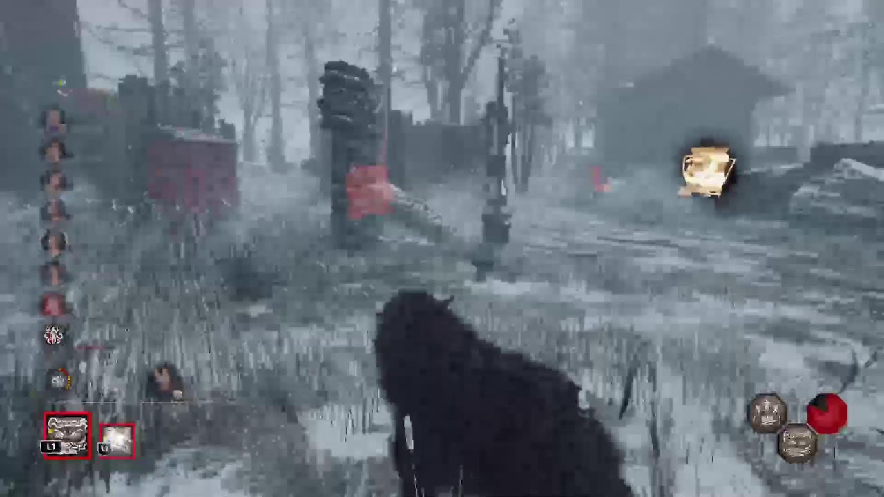 Playing 2v8 dead by Daylight