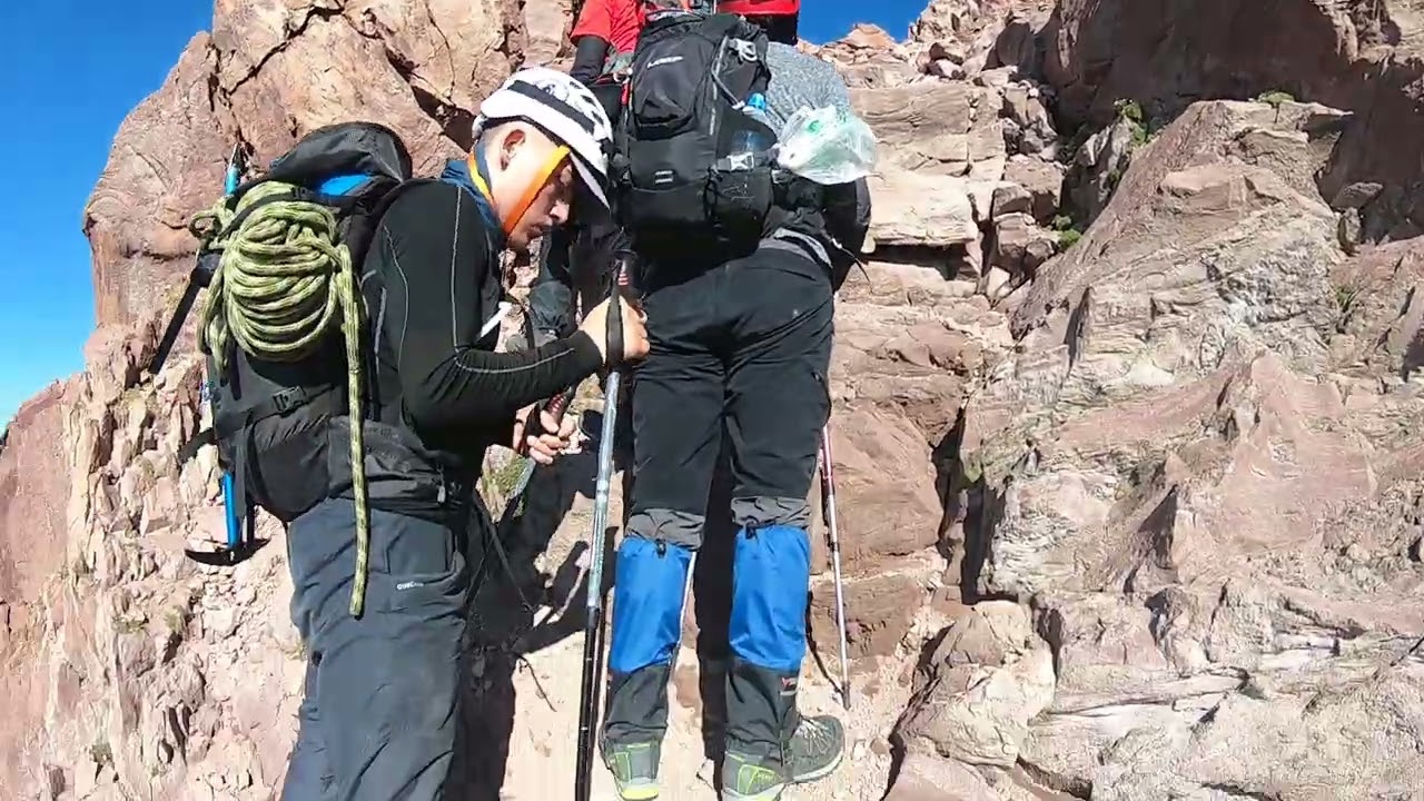 Erciyes Dağı. Küçük Zirve'den Büyük Zirve'ye giderken