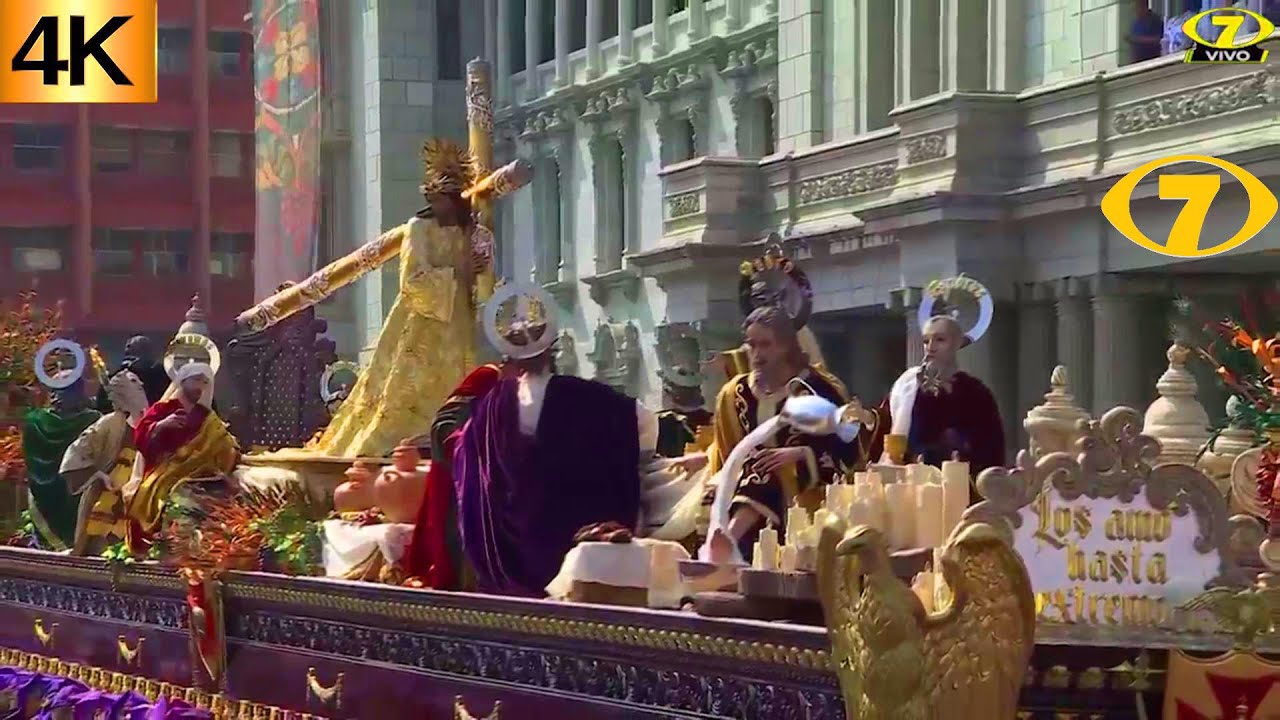 📺Procesion Jesus de San Jose Domingo de Ramos 2024 Canal 7 LA ÚLTIMA CENA 4K
