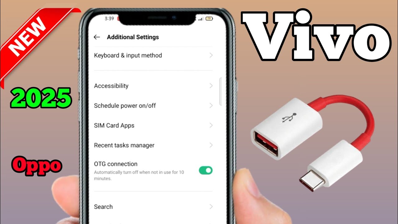 How to use otg pendrive in vivo phone ? connect pendrive in vivo mobile 2025
