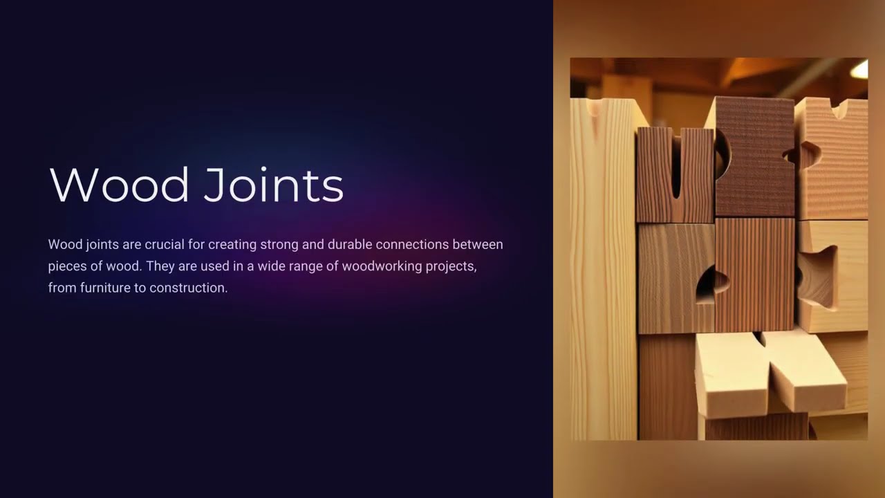 Wood Joints: A Comprehensive Guide for Civil & Environmental Engineering (CEE)