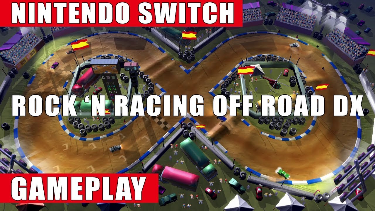 Rock ‘N Racing Off Road DX Nintendo Switch Gameplay