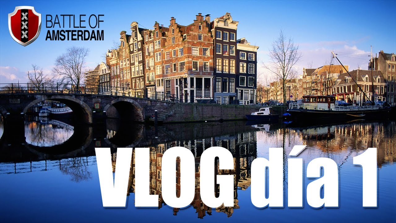 Vlog Pain Gaming Battle of Amsterdam | Día 1 - Llegada