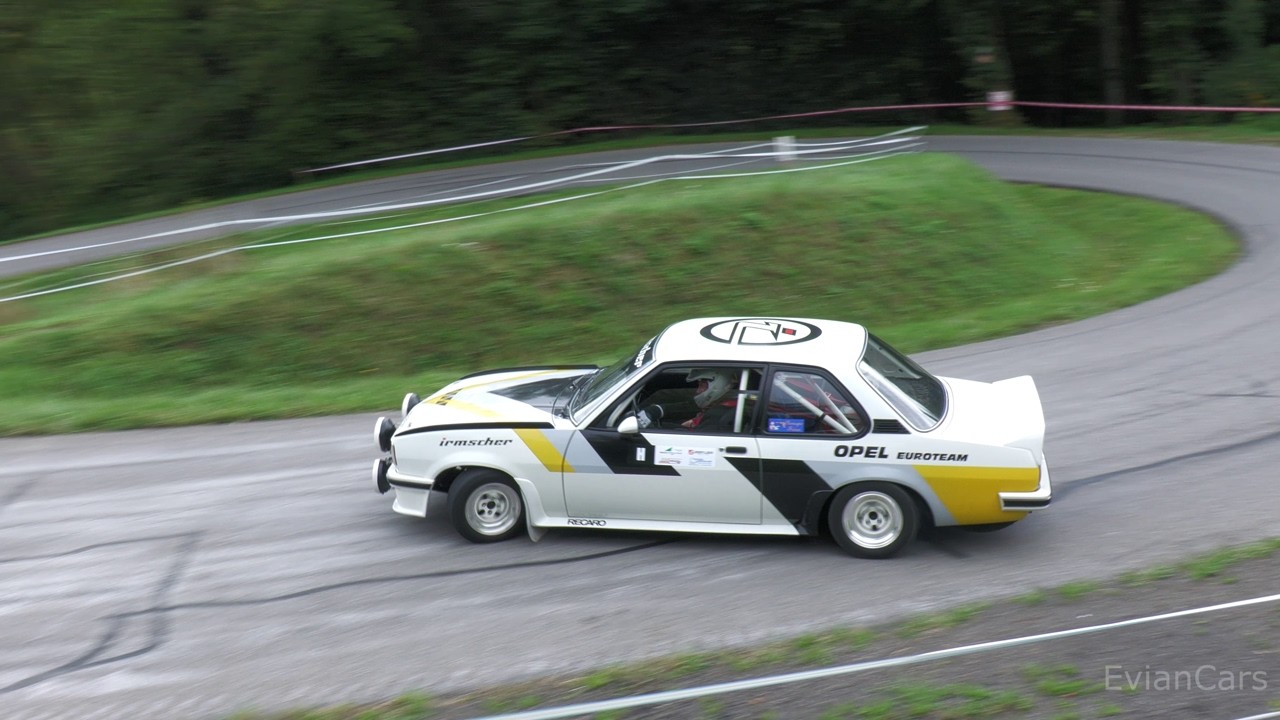 Historic Uphill of La Muraz 2025 - 205 T16 x2, Ascona x4, R5 Turbo x14, Audi Quattro x2, 131 Abarth