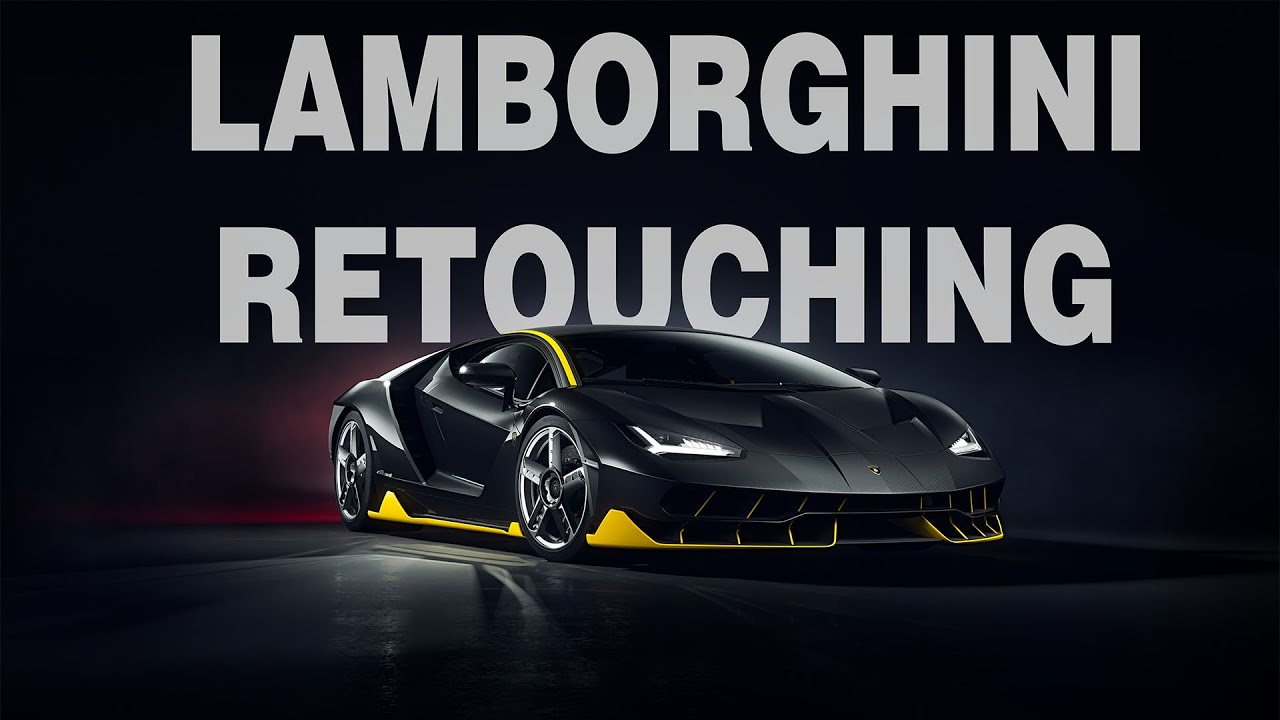PG2CGI - 14 - Retouching Lamborghini Render