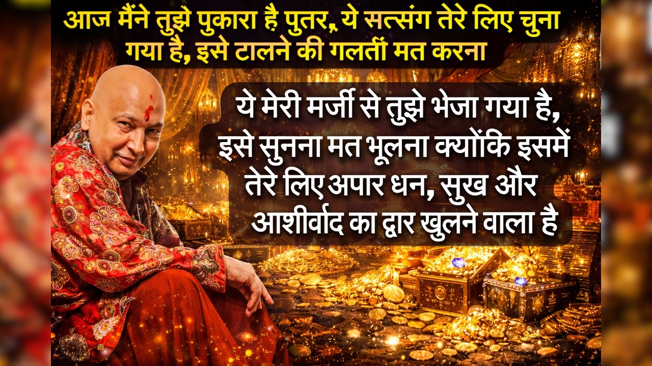 चमत्कार धीरे आता है लेकिन असर गहरा होता है आज का सत्संग सब बदल देगा | Guruji Satsang