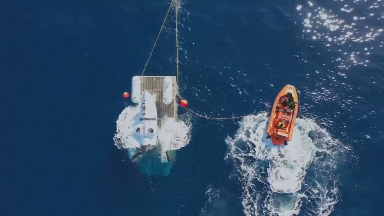 Missing Titanic sub: 'Debris field' found in search area