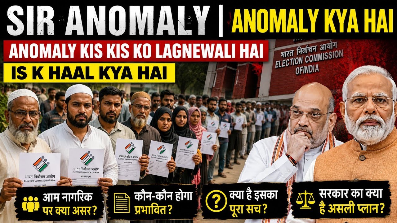 SIR ANOMALY | ANOMALY KYA HAI? | ANOMALY KIN KIN KO LAGNE WALI HAI? | ISKA HAL KYA HAI?