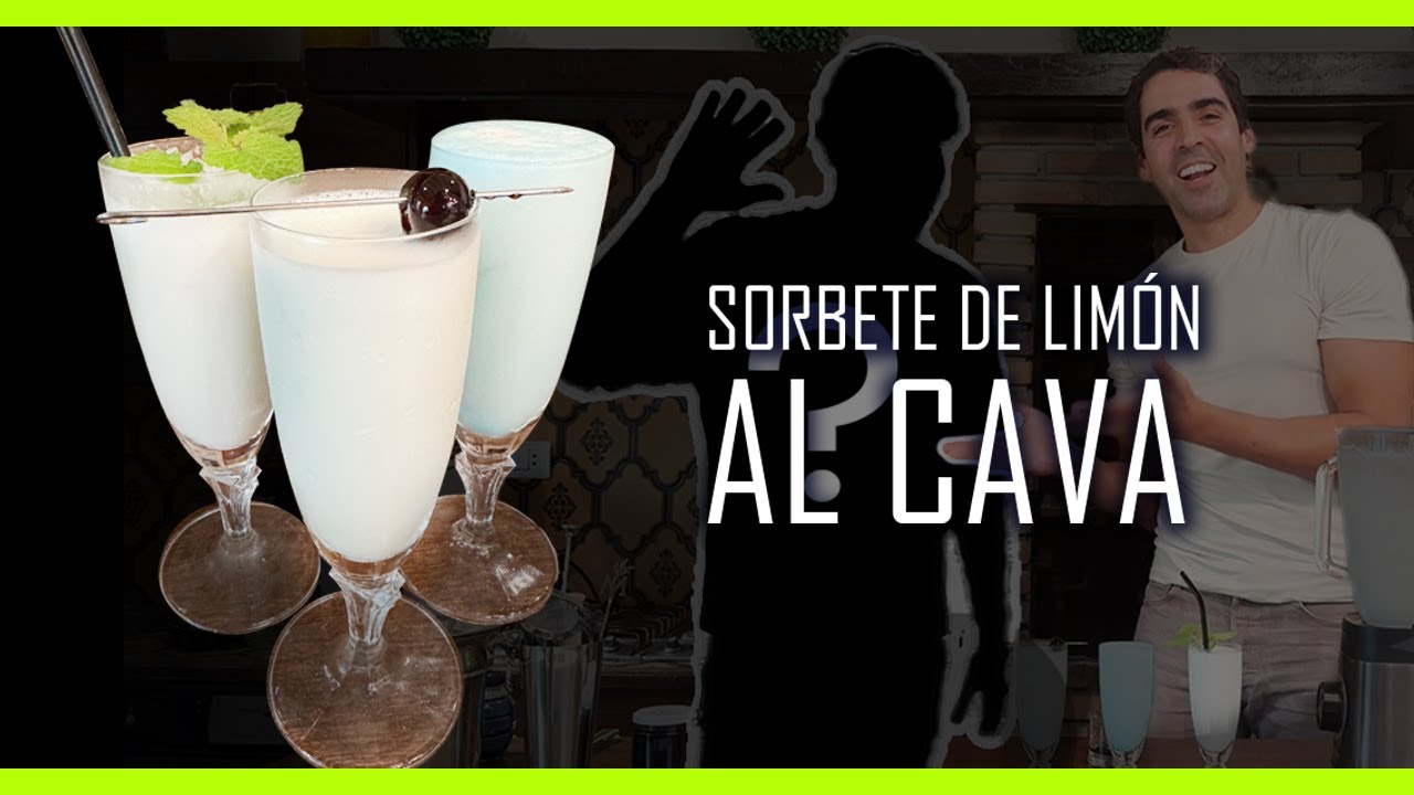 🔴SORBETE DE LIMÓN AL CAVA✅ ¿Cómo prepararlo?🍋