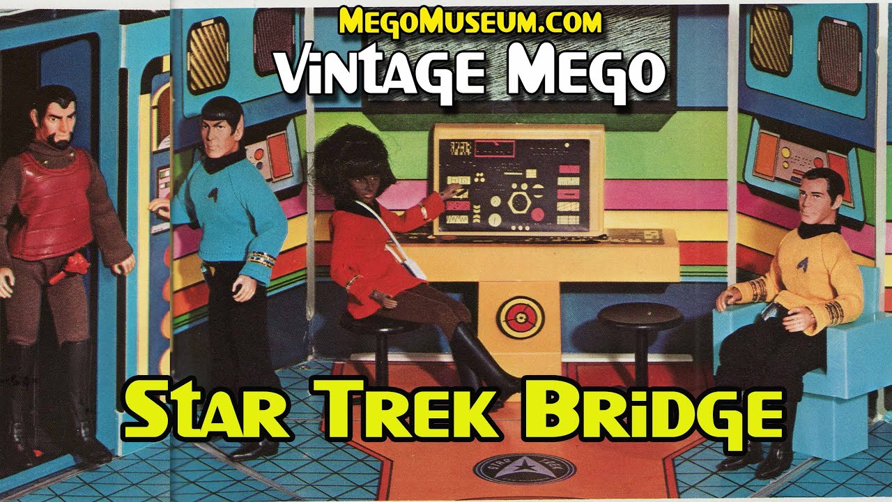 Игровой набор Mego Star Trek Bridge (Винтажный Mego)