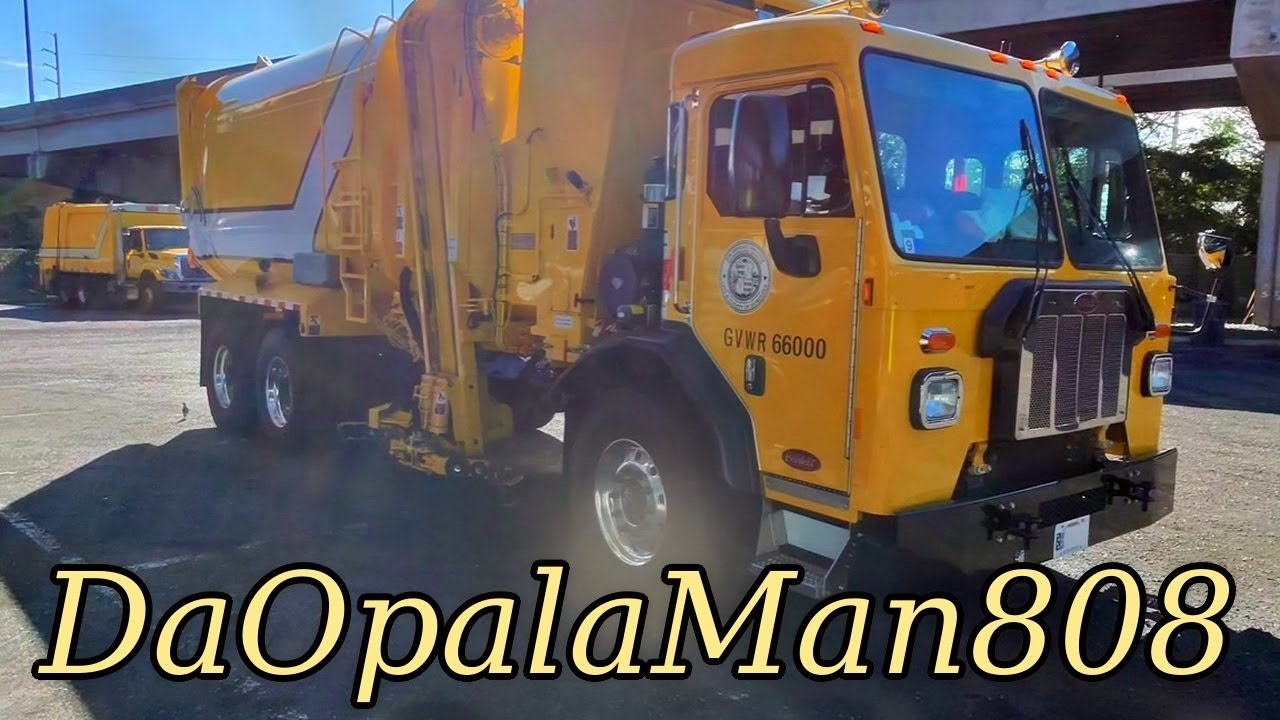 Blue Route Hopper View Part 2 | Garbage Truck In Honolulu Hawaii