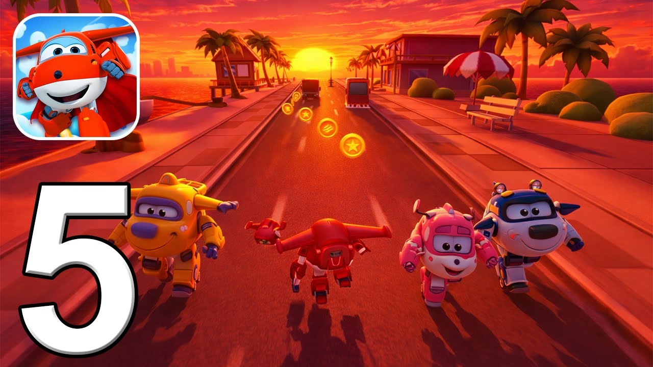 Super Wings Jett Run - New Android Games - Android Gameplay - Part 5