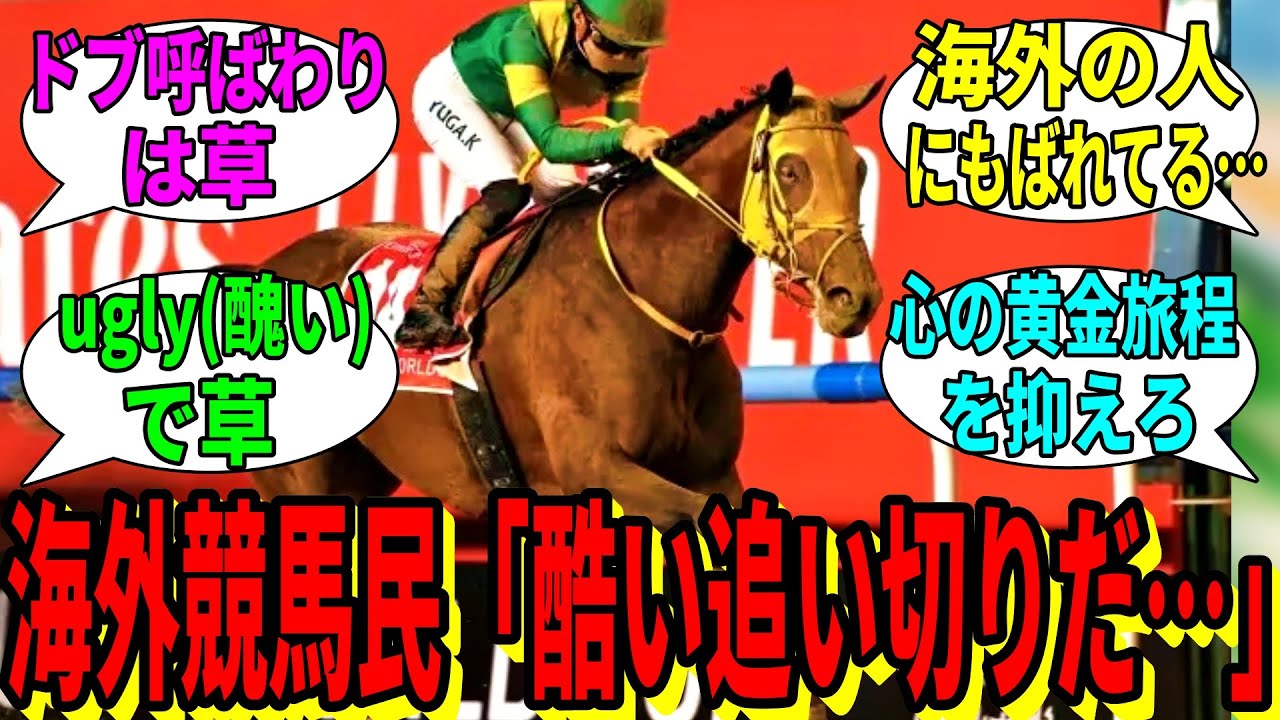 【競馬の反応集】「ウシュバのクソ追い切り、海外競馬民にバレる」に対する視聴者の反応集