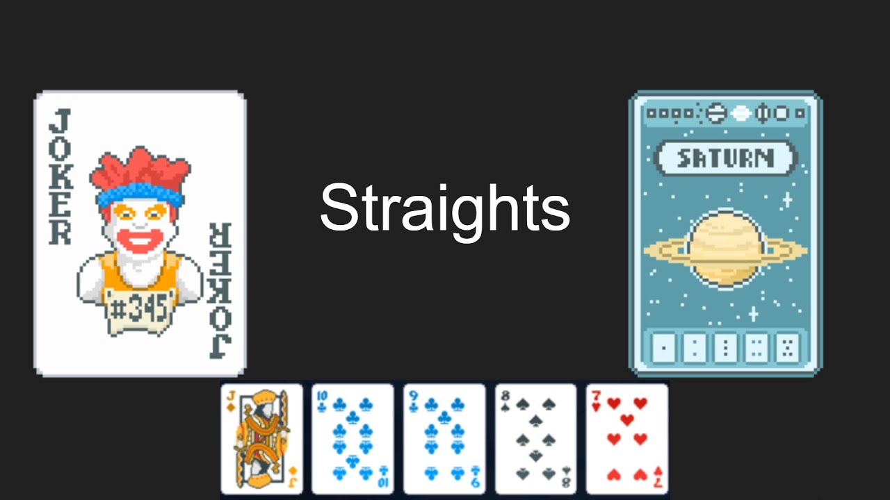 A Powerpoint About Straights In Balatro