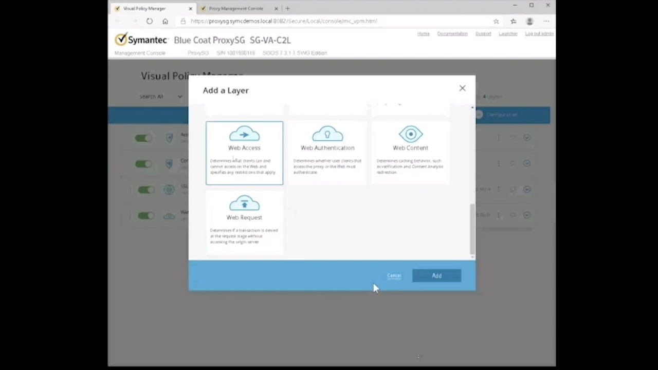 Web Protection: Application Visibility & Control