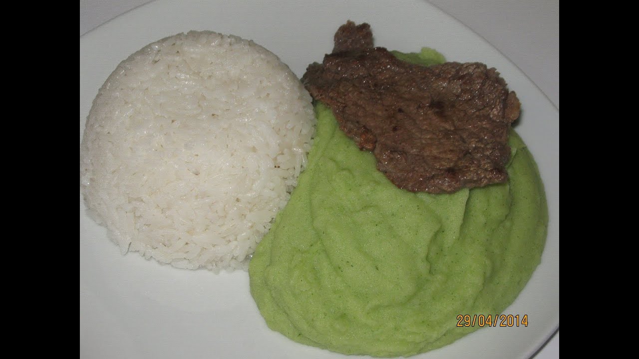 PURÉ DE PAPAS CON ESPINACA