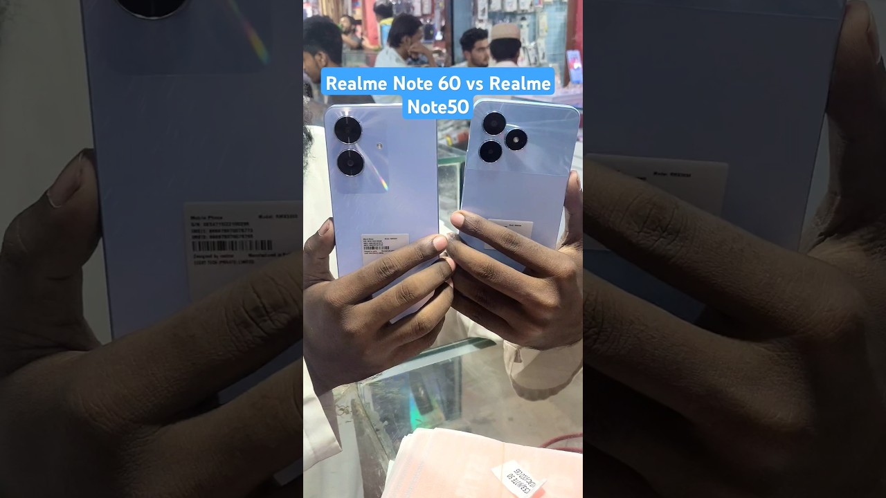 Realme Note 50 vs Realme Note 60 Camera Comparison,  #realmenote50 #realmenote60 #wearetheboss