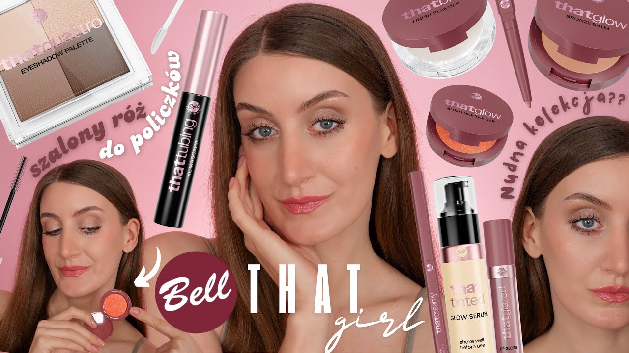 Sprawdzam nową kolekcję Bell z Biedronki 🩷 BELL THAT GIRL *swatche, por&oacute;wnania, całodniowy test*