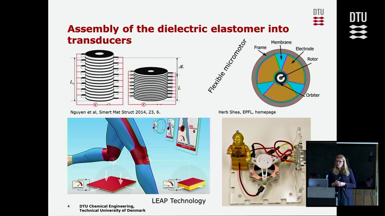 Dr. Techn. Anne Ladegaard Skov: ‘Silicone-based Dielectric Elastomers’