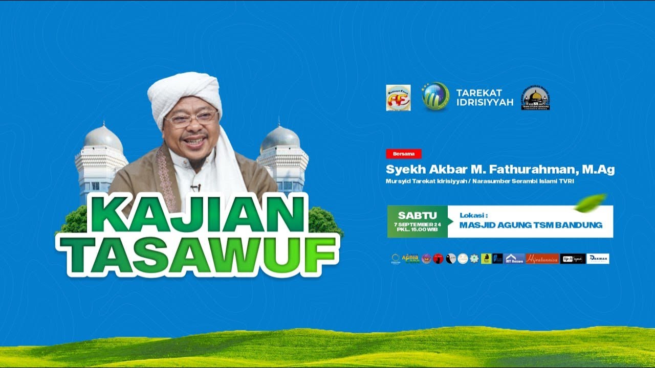 🔴[LIVE] Ibadah dan Rezeki | Kajian Tasawuf Masjid Agung Trans Studio Bandung  @SyekhFathurahman