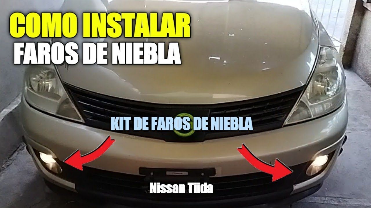 INSTALACIÓN FAROS DE NIEBLA