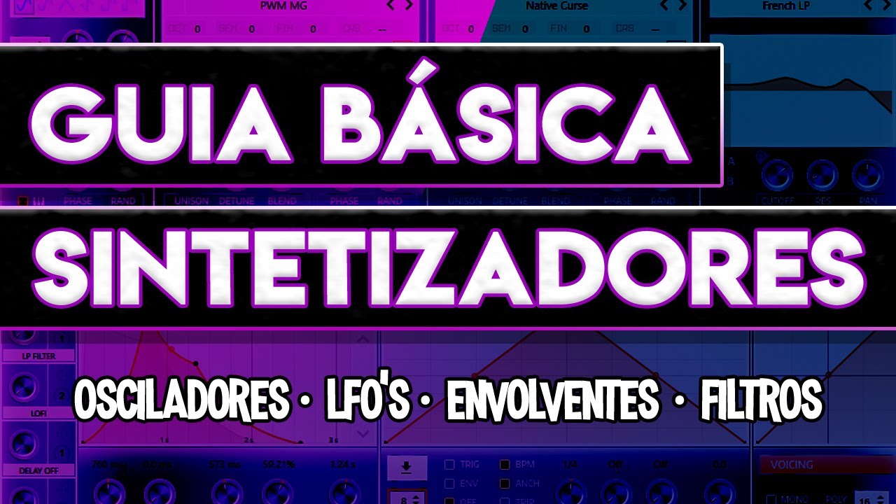 Que es un sintetizador y sus componentes