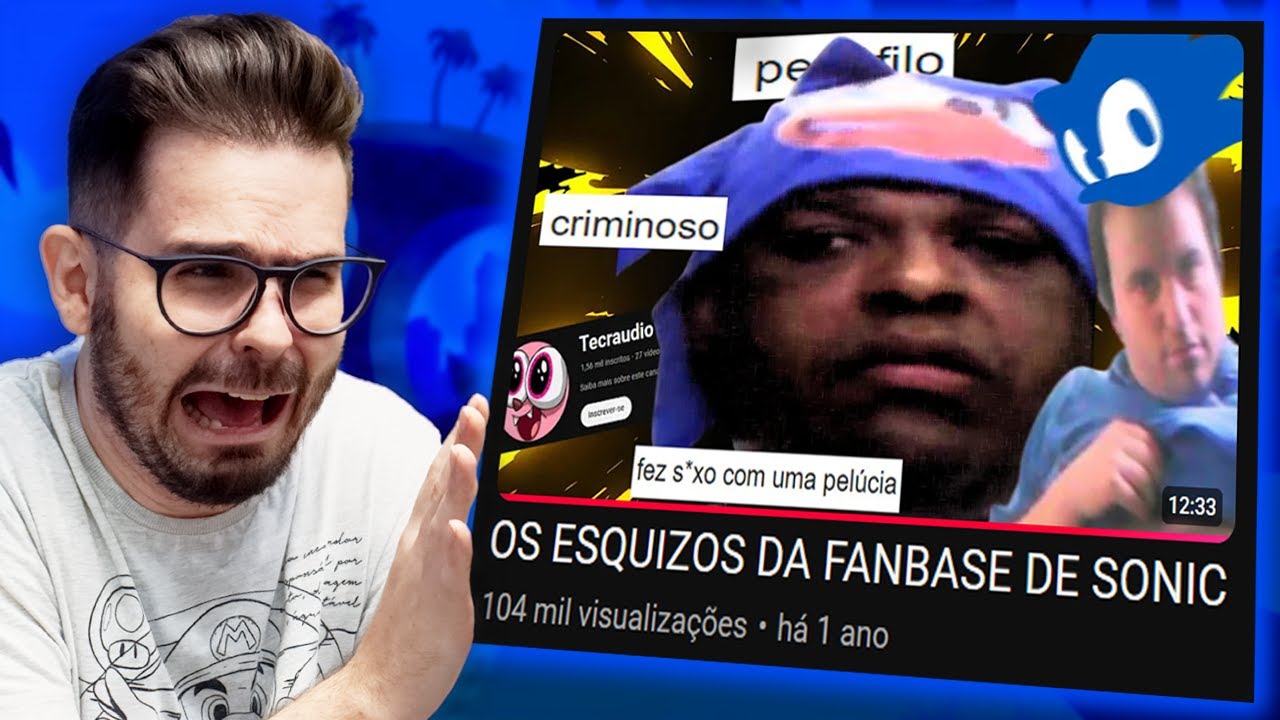 Os fãs de Sonic DOENTES e BIZARROS (Pai Troll)