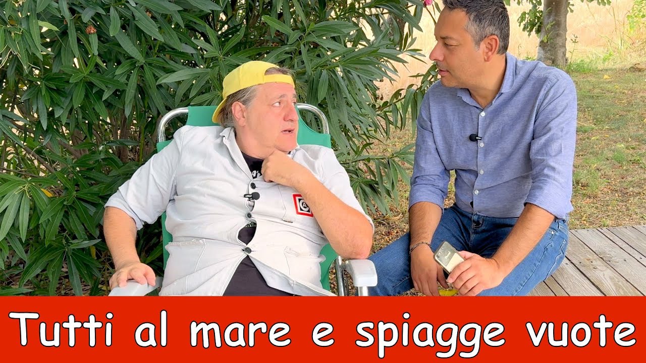 Tutti al mare e spiagge vuote... il contadino insegna