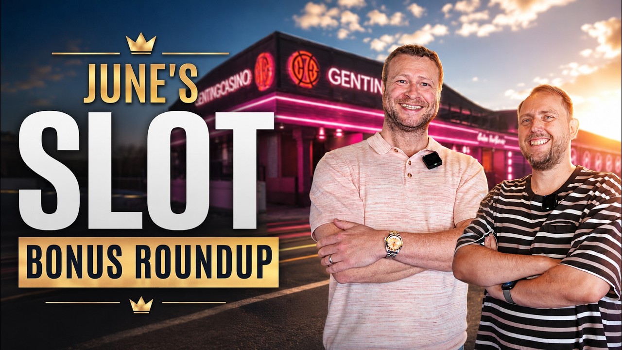 June's Slot Bonus Roundup! Insane max bet wins!