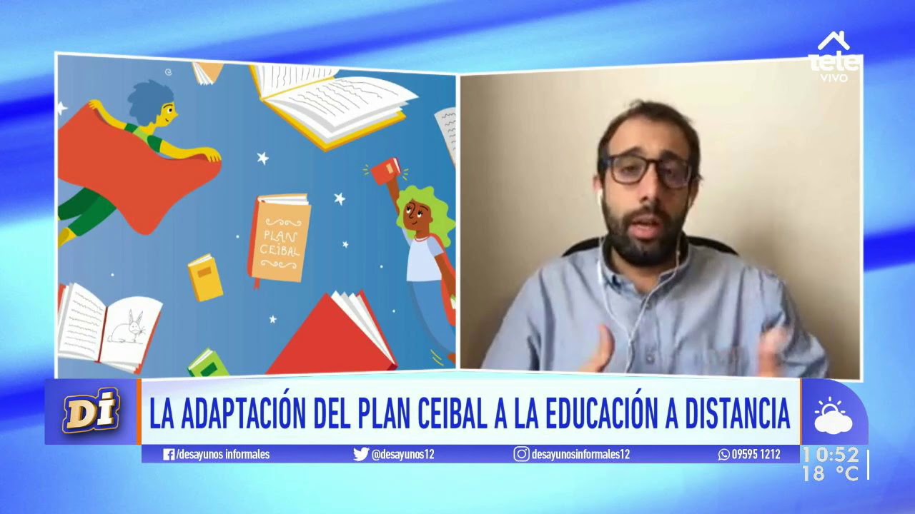El Ceibal trabaja en las clases en casa