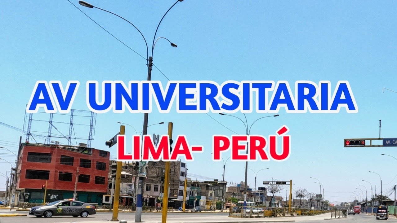 UN RECORRIDO POR LA AV UNIVERSITARIA,DESDE LOS OLIVOS HASTA CERCADO DE LIMA: 31 DE OCTUBRE DE 2021