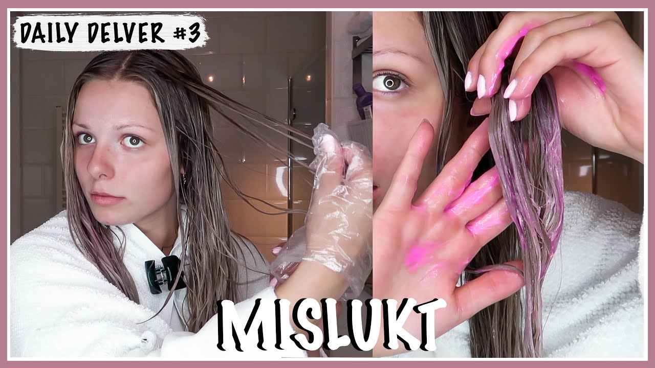 Mijn eigen haar ROZE verven... 😳 Daily Delver #3