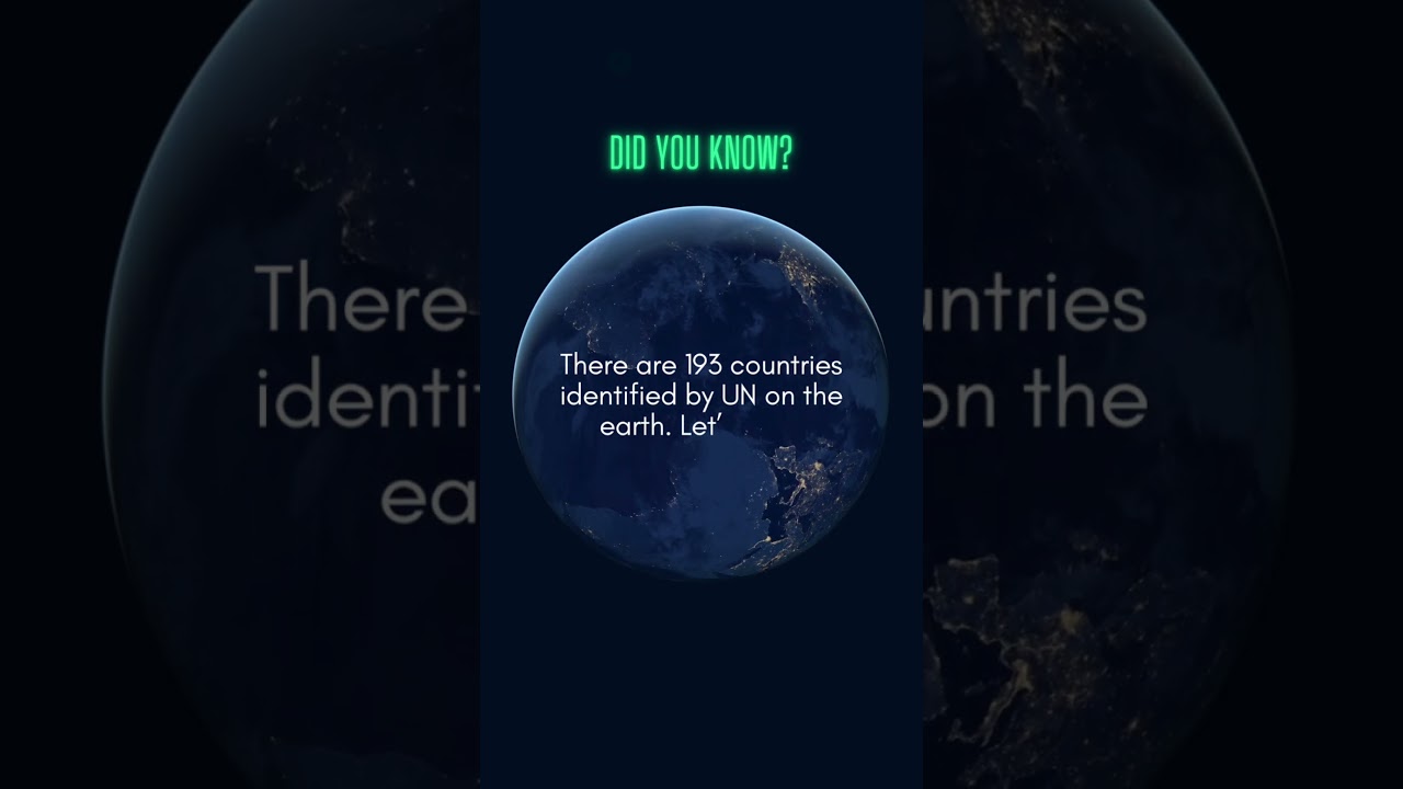 New series - countries of the earth! 
