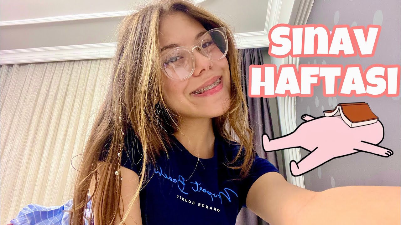 Ders Çalışma Vlog || Sınav Haftası Yazılıya Benimle Çalış. Tuana Zeybek