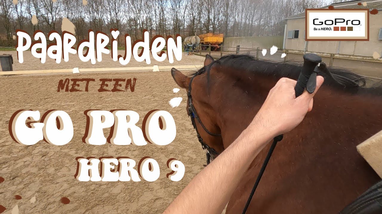 HOE FILM JE HET PAARDRIJDEN MET EEN GOPRO? | VLOG #002