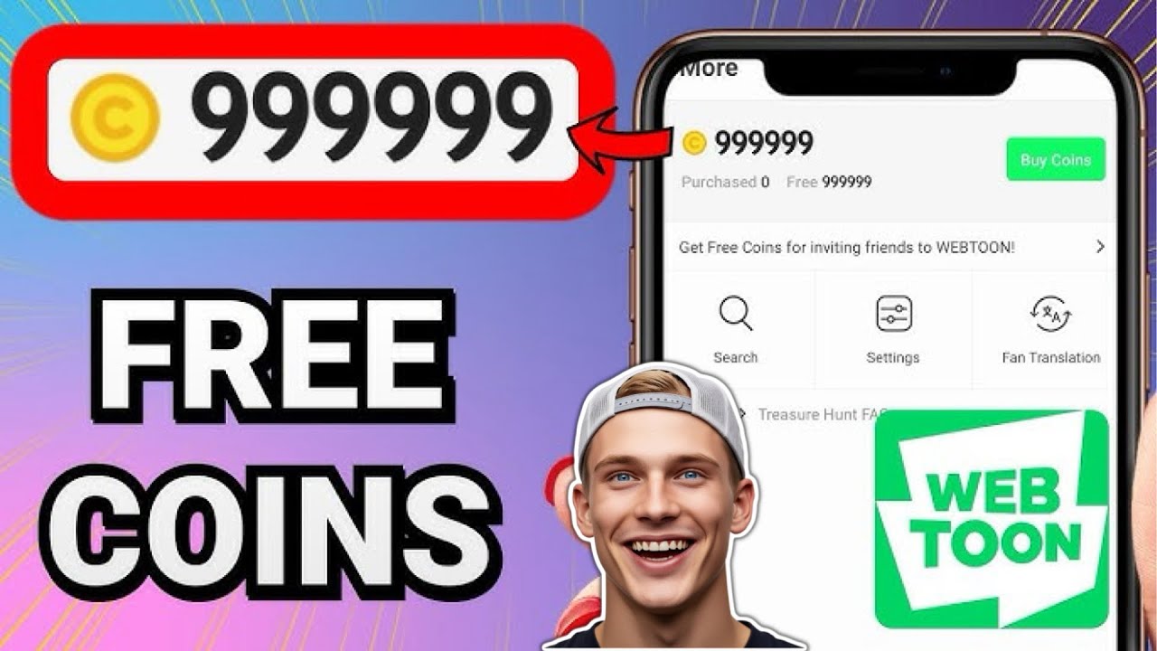 Webtoon new hack 2025 - unlimited free coins! 