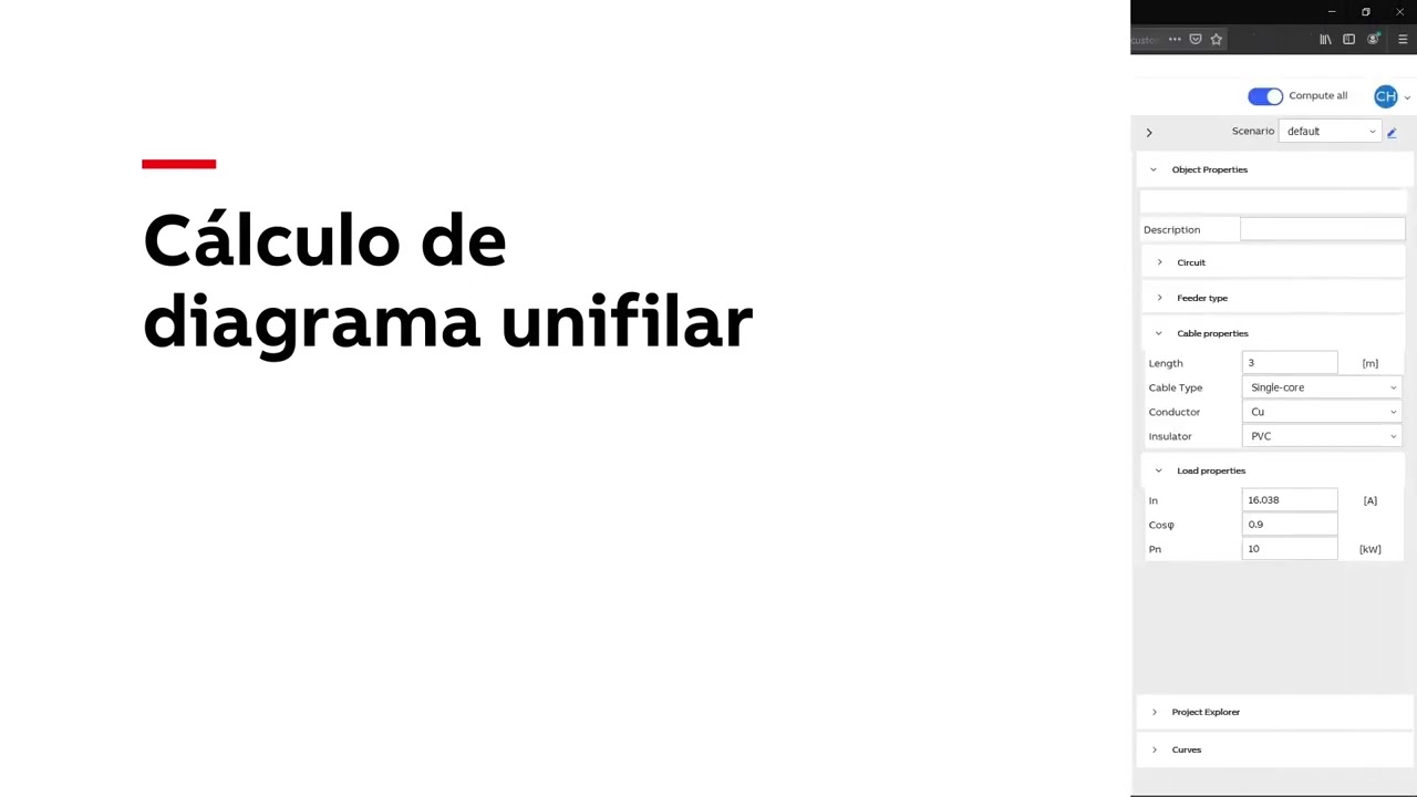 DOCweb e CURVESweb – Projeto e cálculo de rede de BT em DOCweb 1080p