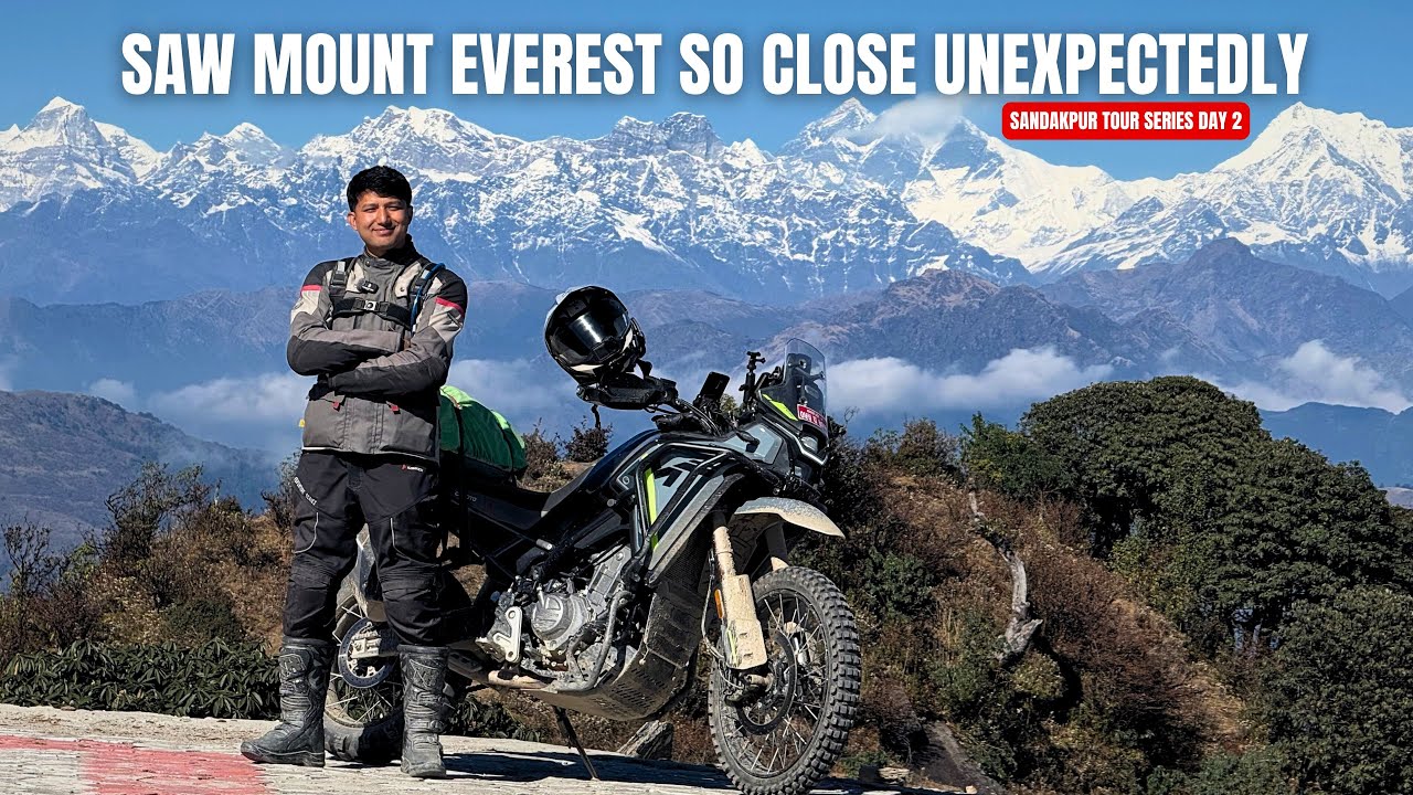 We Saw EVEREST Up Close... Unexpectedly! Temke Danda Khotang - Sandakpur Tour Series Day 2